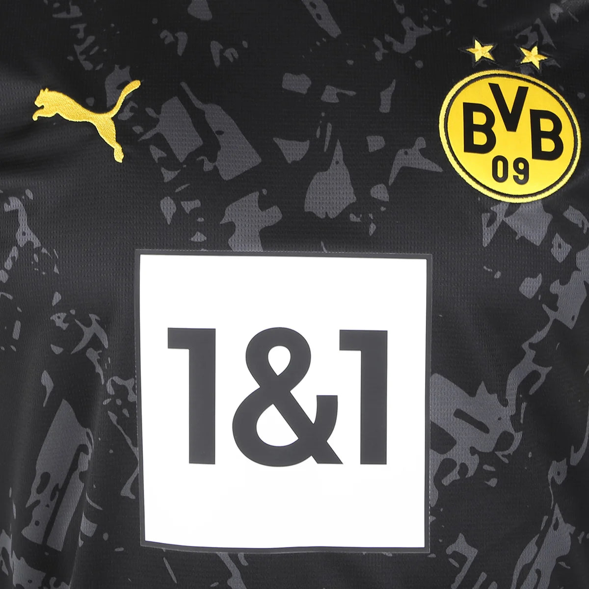 Camisa Borussia Dortmund Away 23/24 s/nº Torcedor Puma Masculina - Preto+Amarelo