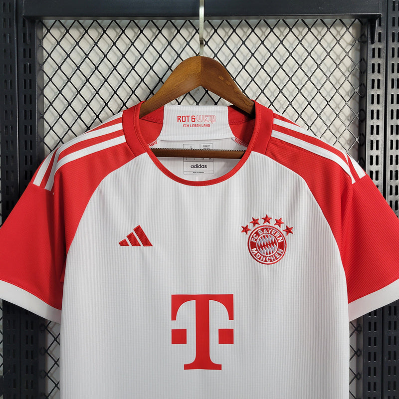 Camisa Bayern de Munique Home 23/24 s/n Torcedor Adidas Masculina