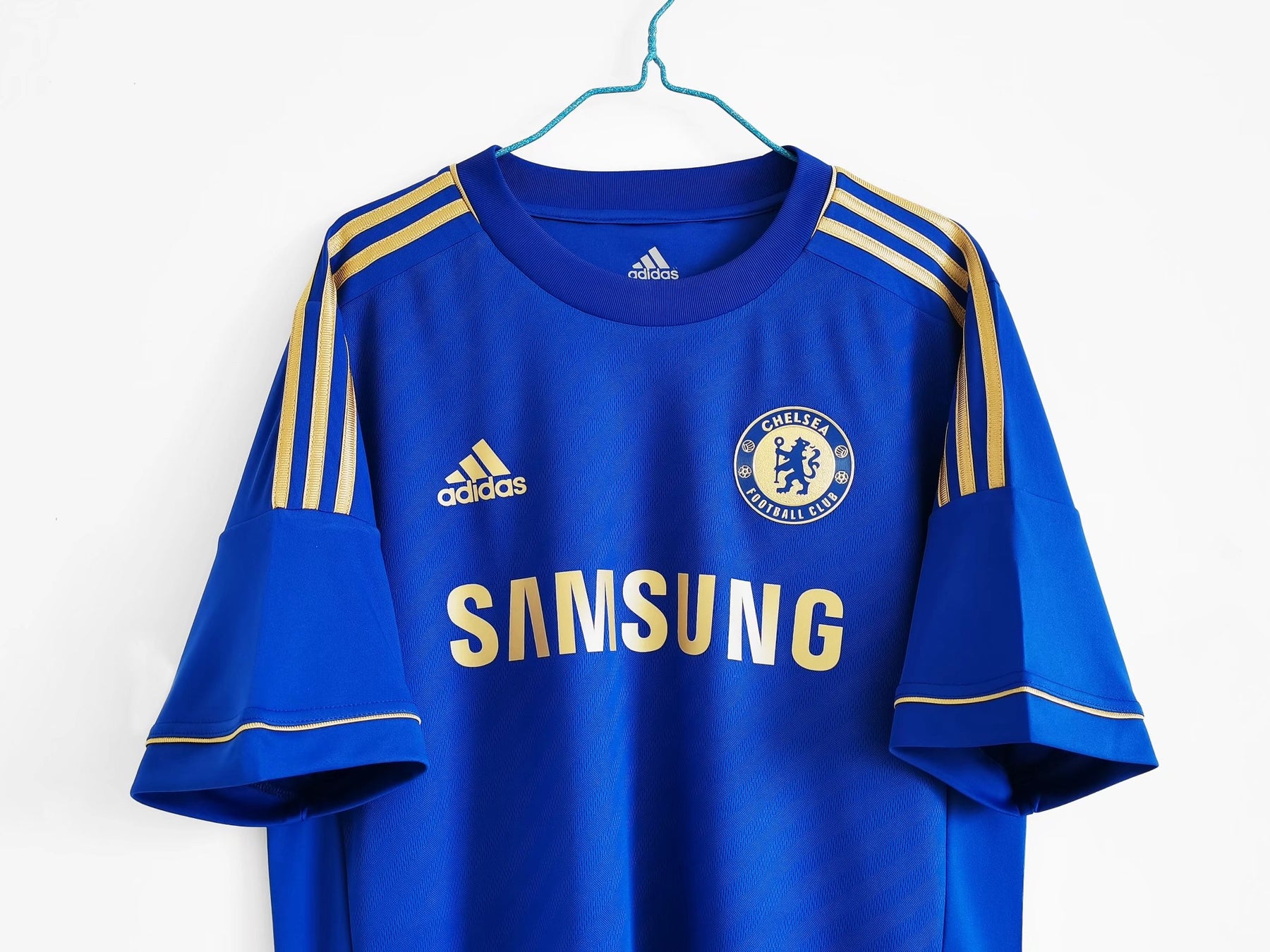 Camisa Chelsea 2012/13 Adidas - Versão Retrô Masculina - Azul
