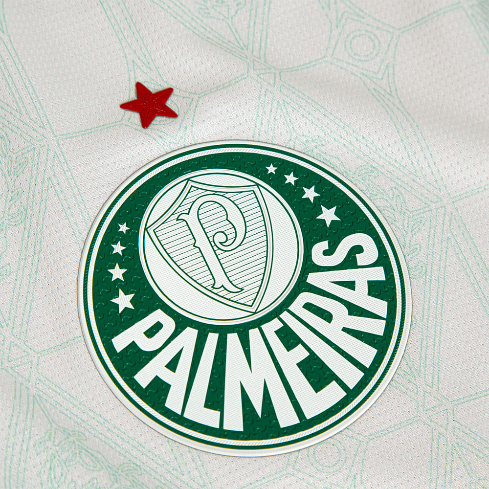 Camisa Palmeiras Away 2025/26 - Versão Jogador - Masculina - Branca