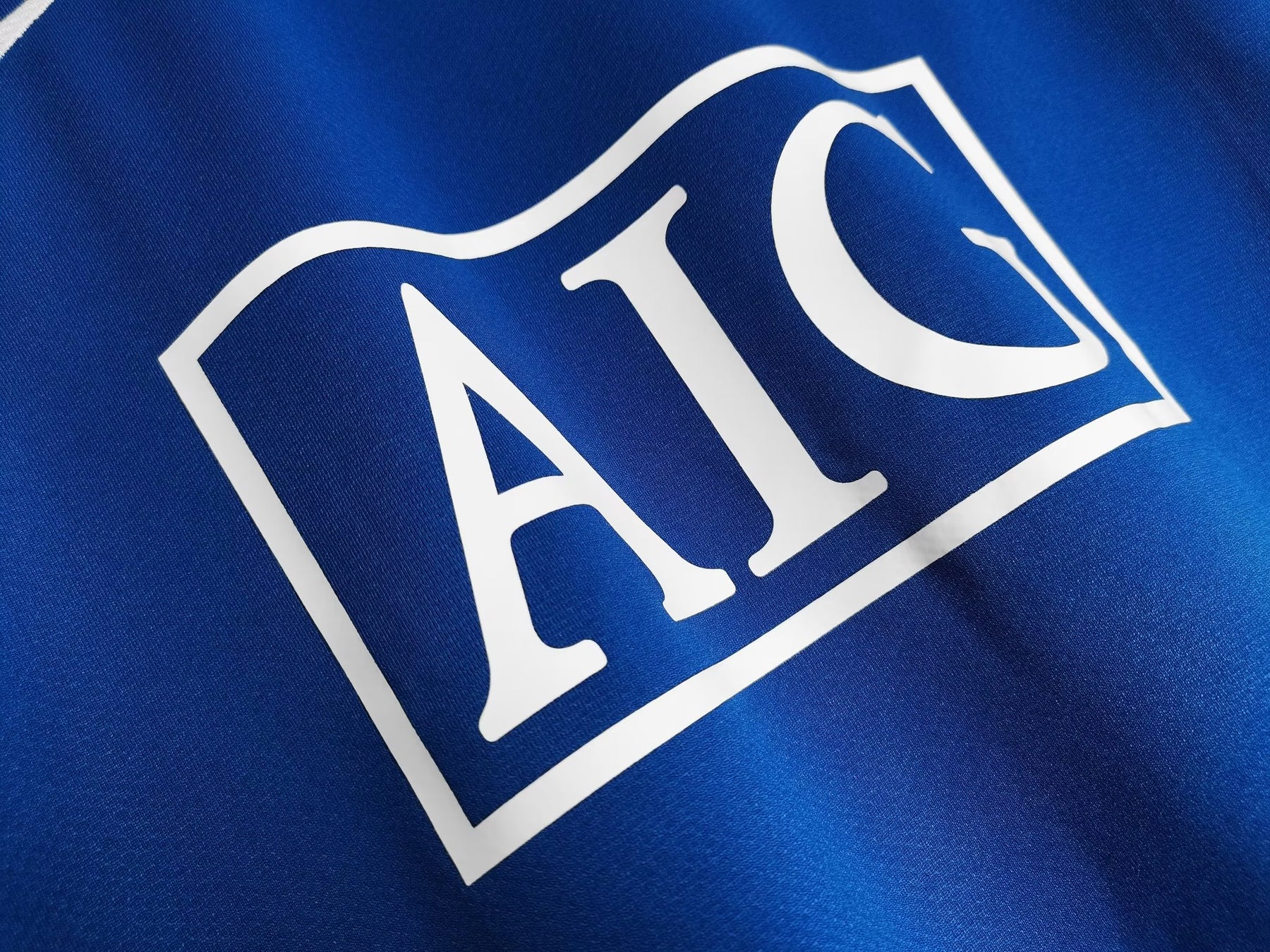 Camisa Manchester United 2008/09 Nike Manga Longa - Versão Retrô Masculina - Azul