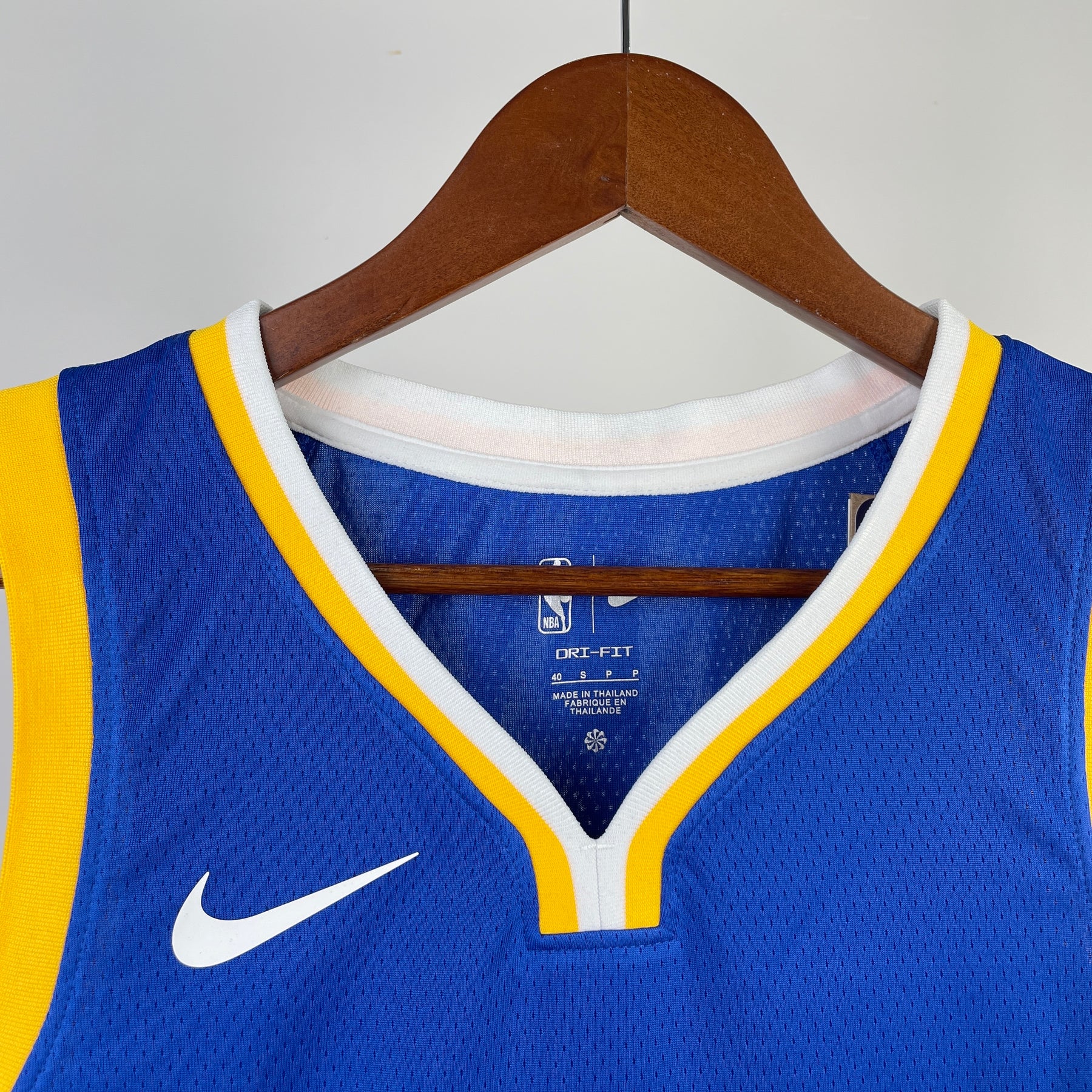 Regata NBA Golden State Warriors Stephen Curry Nike Royal - Icon Edition - Masculina