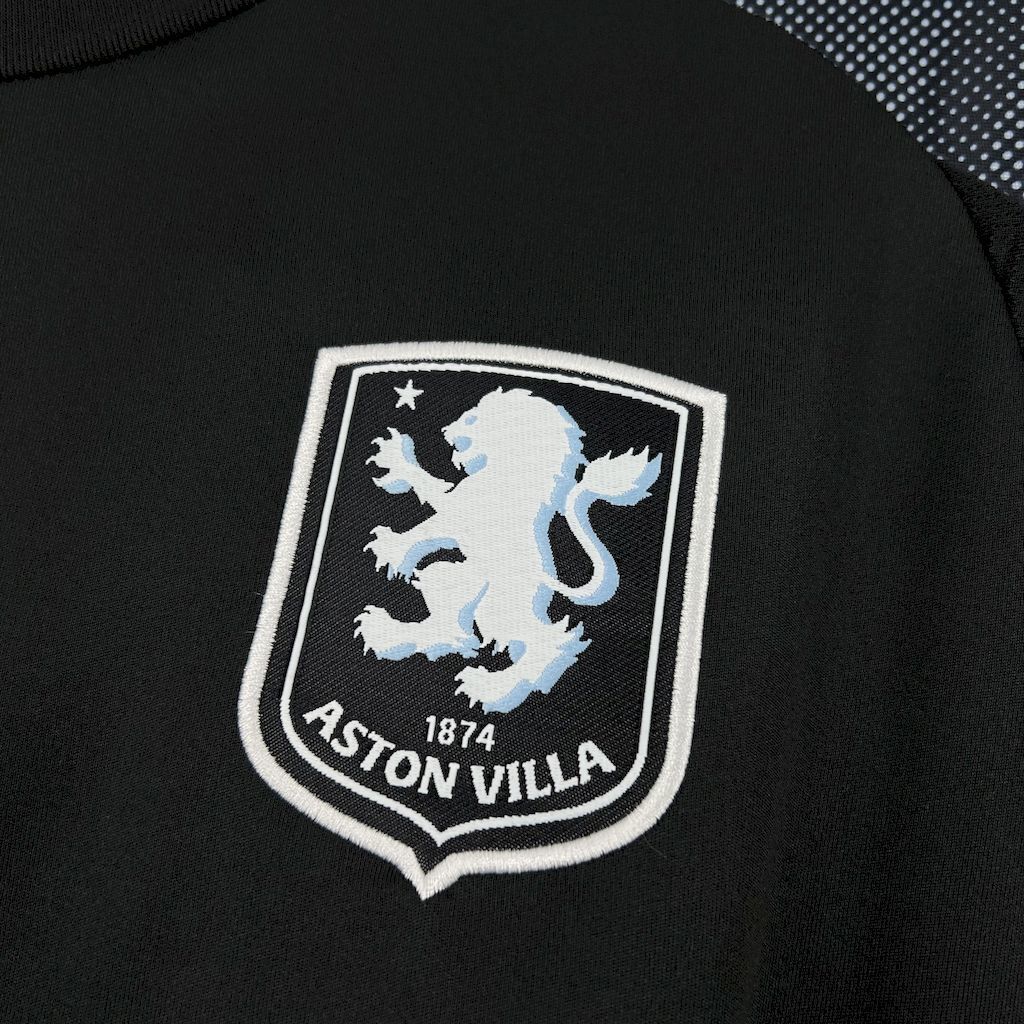 Camisa Aston Villa Il Adidas 25/26 Torcedor Masculina - Preto