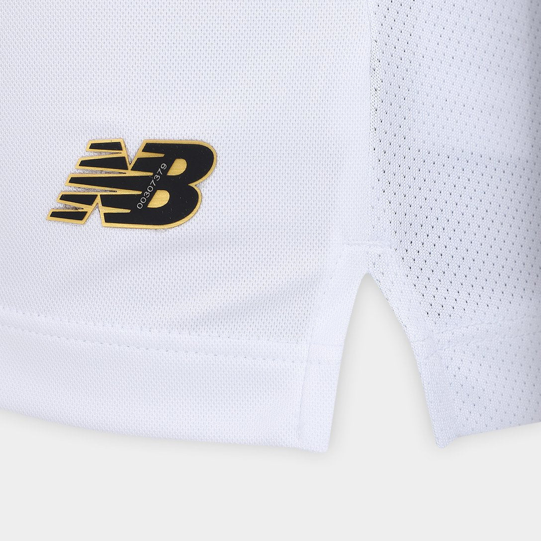 Camisa São Paulo I 24/25 s/n° Torcedor New Balance Masculina - Branco+Vermelho
