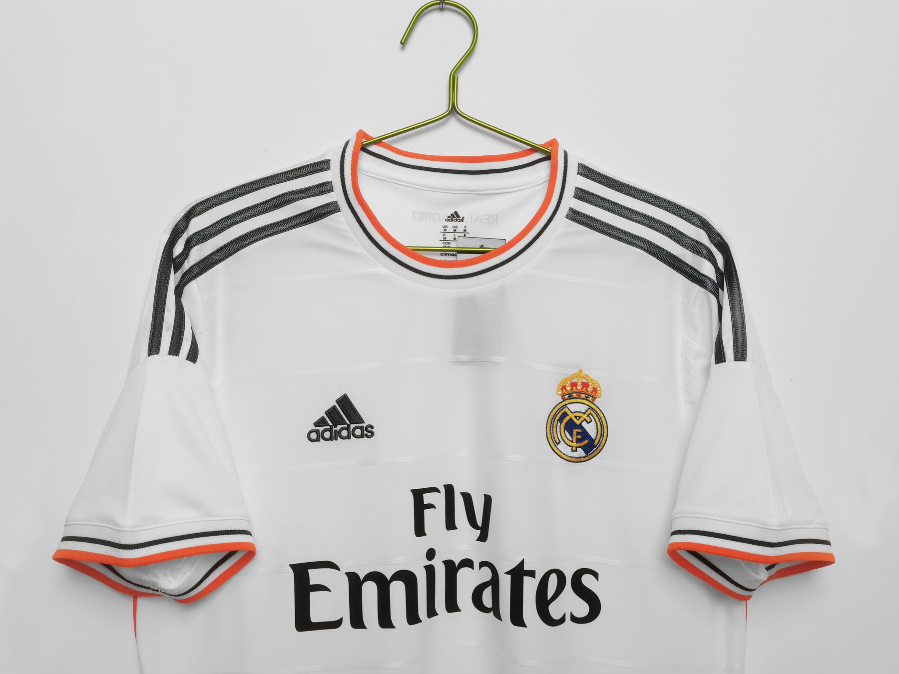 Camisa Real Madrid 2013/14 - Versão Retrô Masculina - Branca