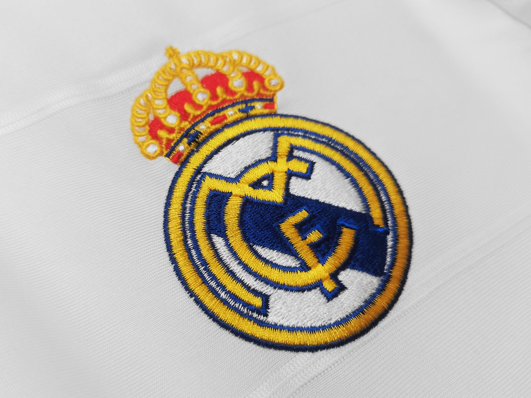 Camisa Real Madrid 2013/14 - Versão Retrô Masculina - Branca