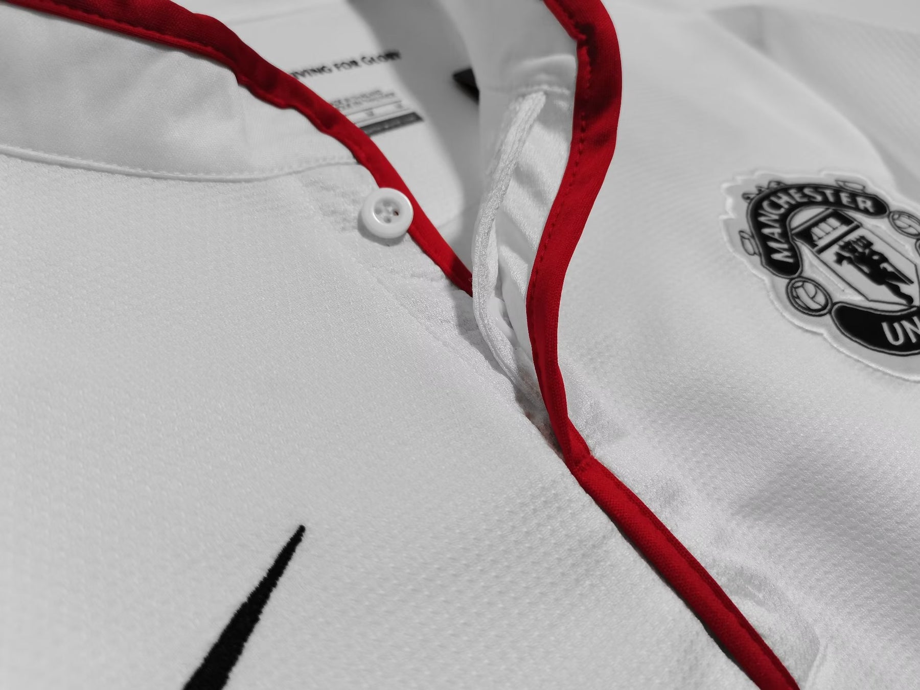 Camisa Manchester United 2012/13 Nike - Versão Retrô Masculina - Branca