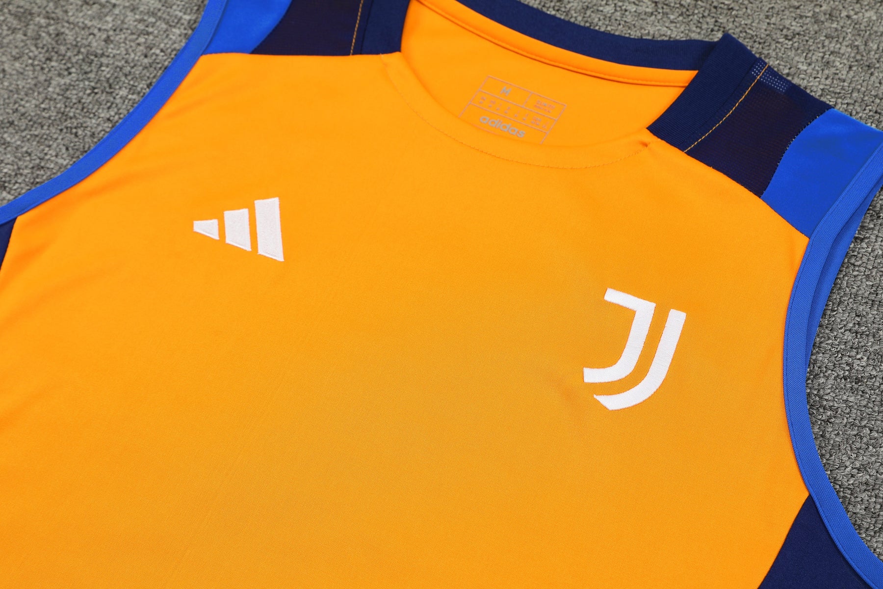 Kit de Treino Juventus 24/25 Laranja e Azul