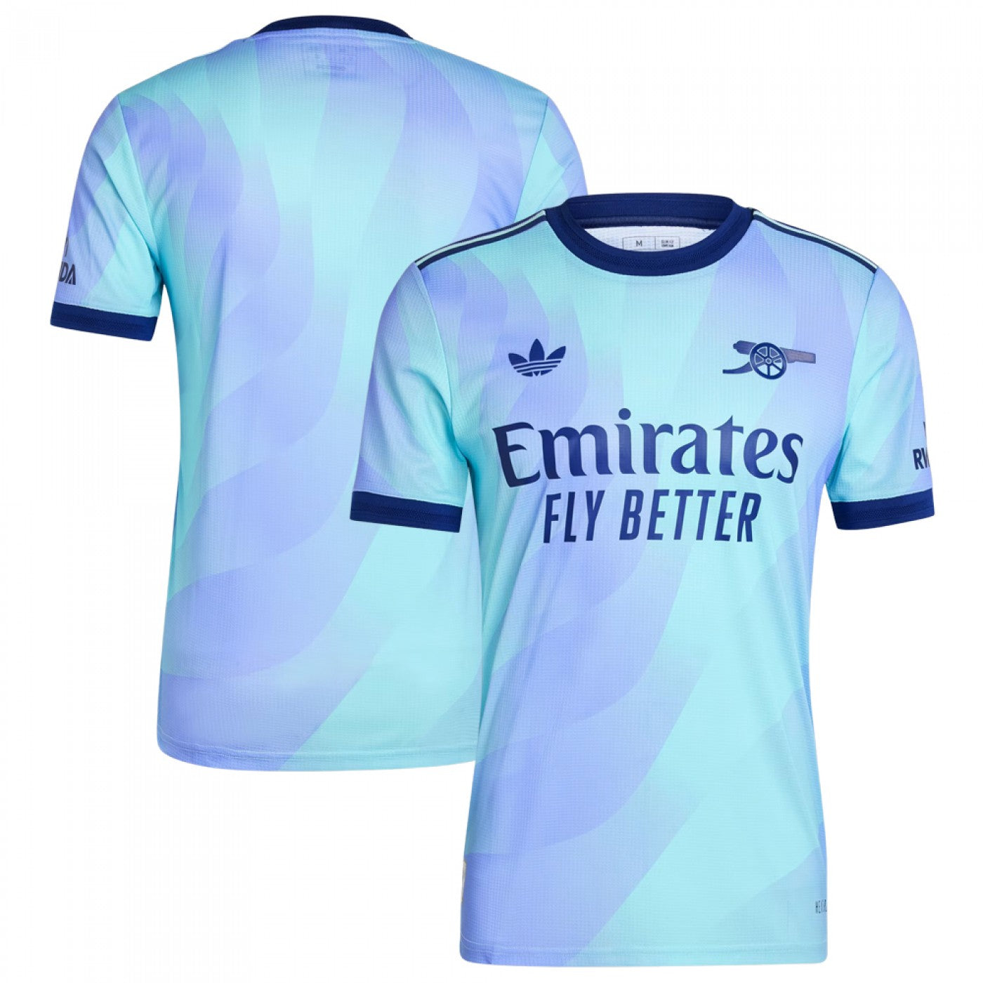 Camisa do Arsenal lll 24/25 s/n° Jogador Adidas Masculina - Azul