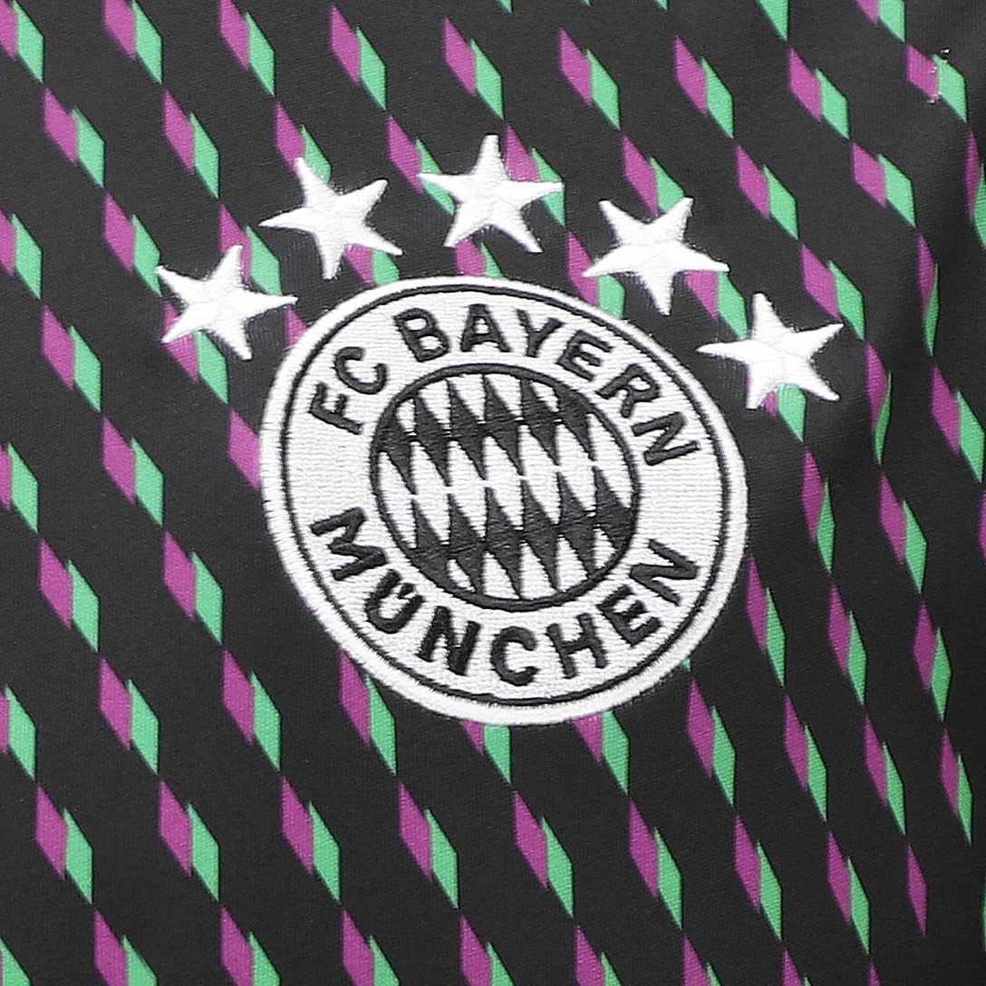 Camisa Bayern de Munique Away 23/24 s/n° Torcedor Adidas Masculina - Preto