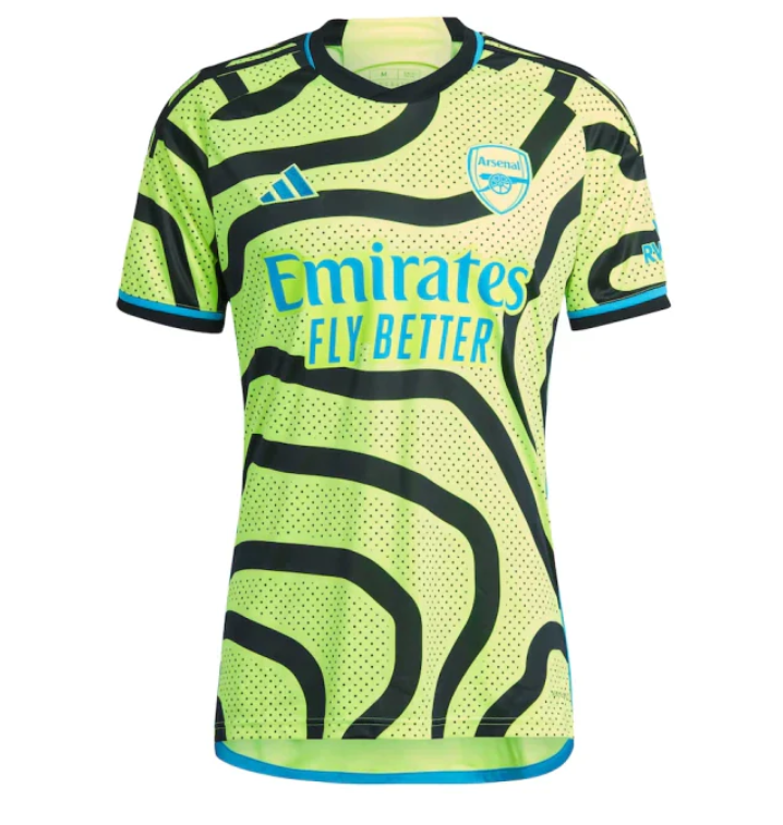 Camisa Arsenal ll 23/24 Adidas Masculina - Amarelo+Preto