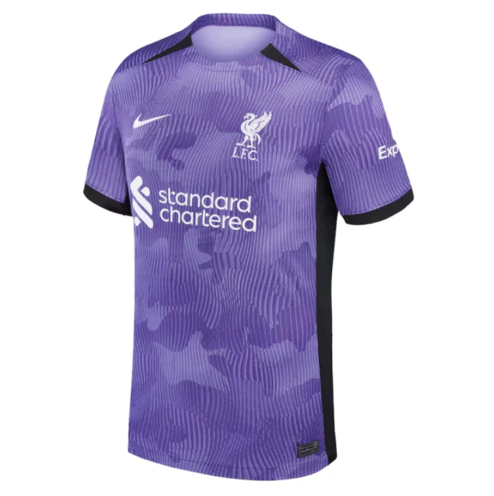 Camisa Nike Liverpool III 2023/24 Torcedor Pro Masculina - Roxo