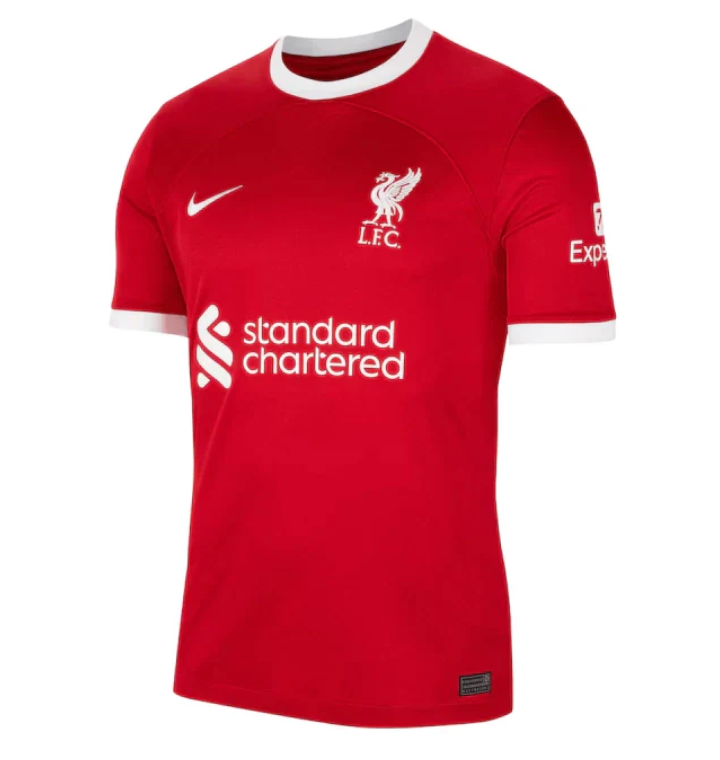 Camisa Nike Liverpool I 2023/24 Jogador Masculina - Vermelho