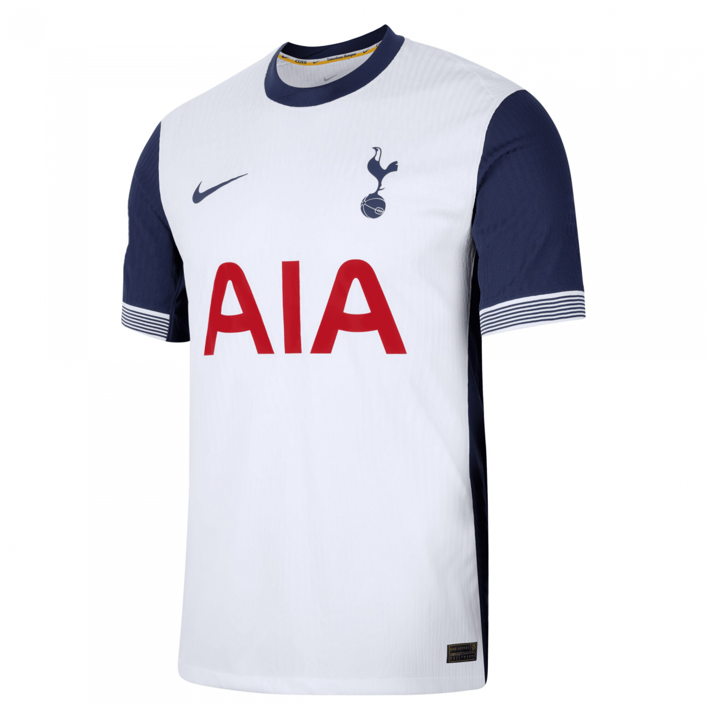 Camisa Tottenham I 24/25 Jogador Nike Masculina - Branco - Azul