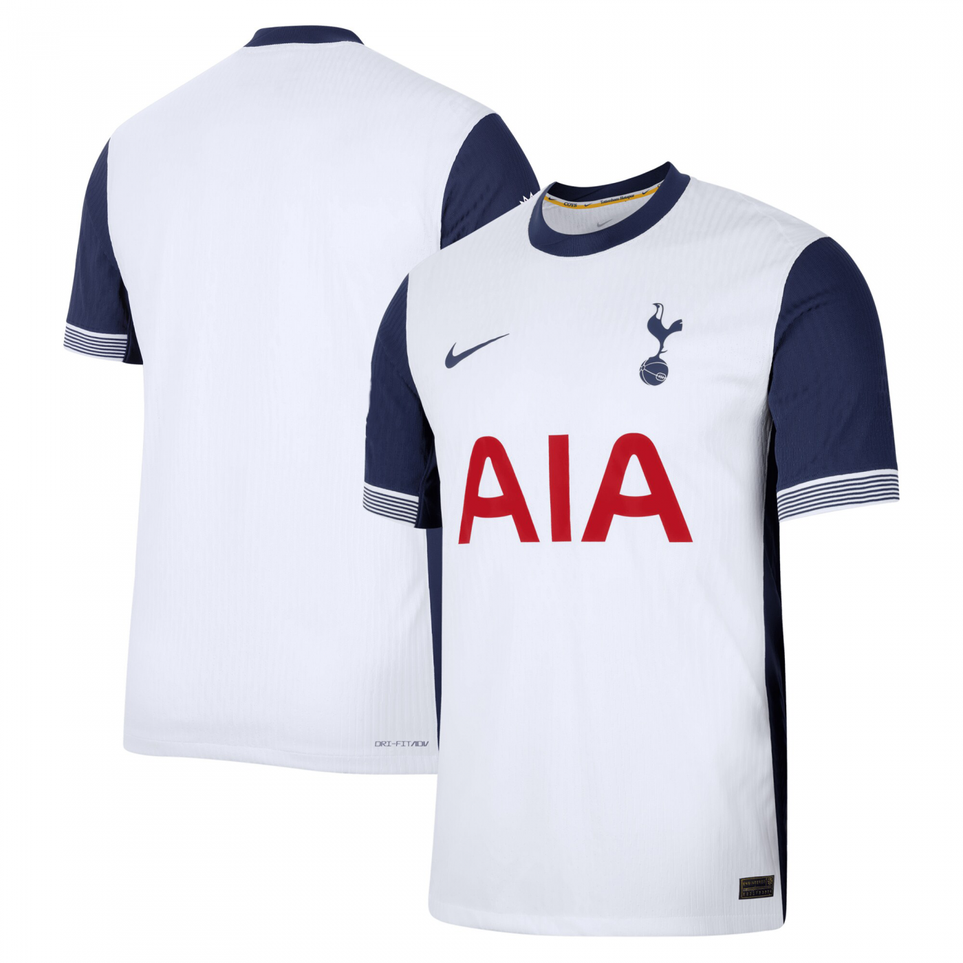 Camisa Tottenham I 24/25 Jogador Nike Masculina - Branco - Azul