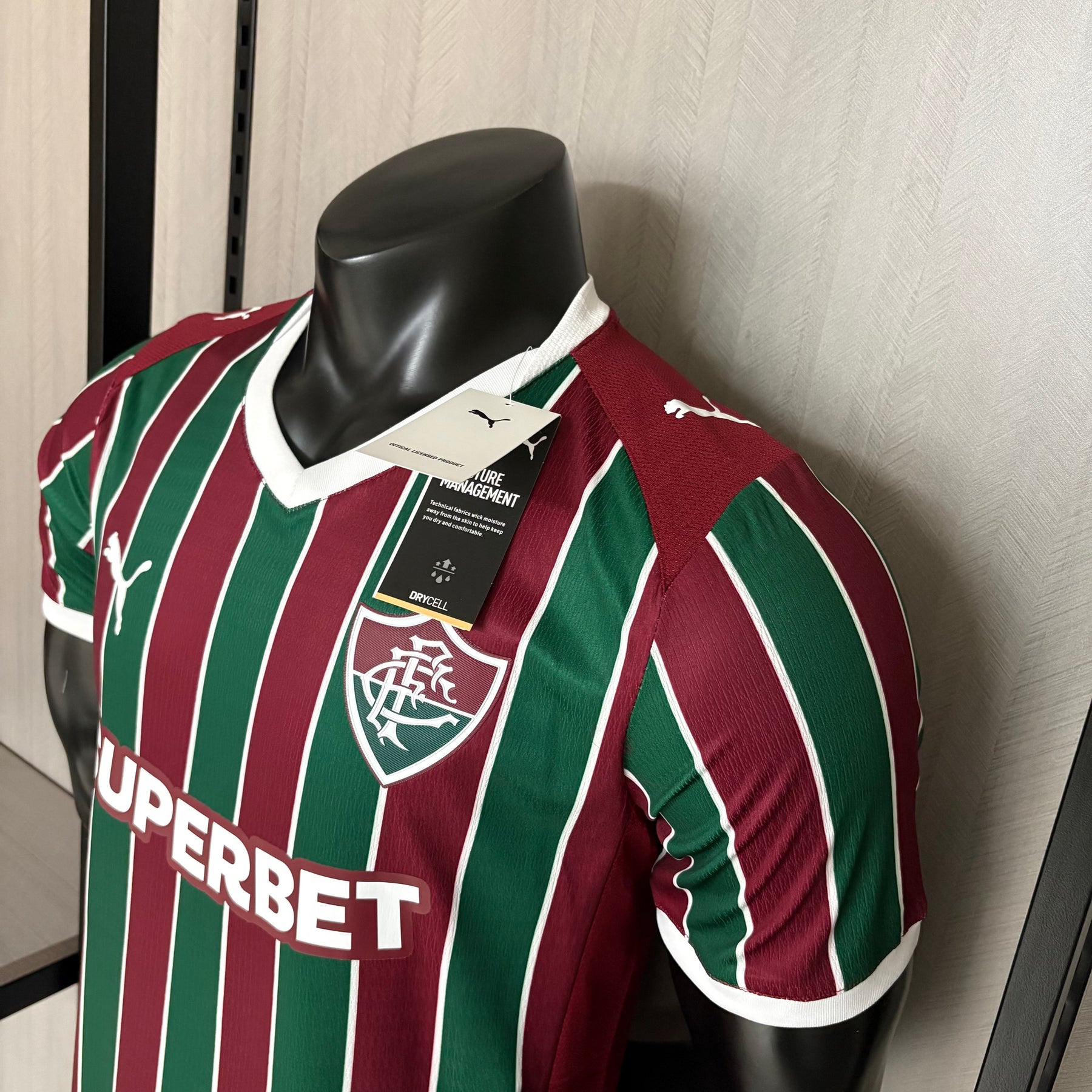 Camisa Fluminense I 26/27 s/n Jogador Puma Masculina - Vinho