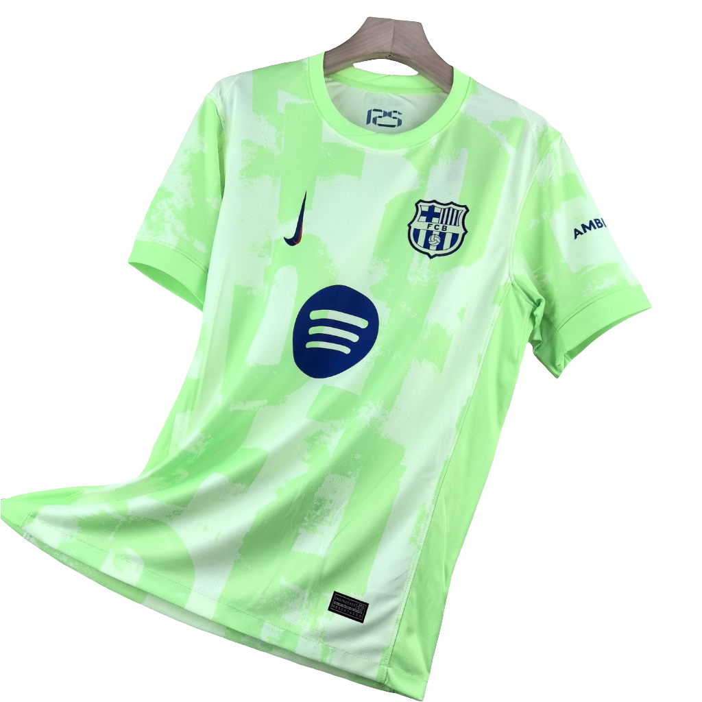 Camisa Nike Barcelona IlI 2024/25 Torcedor Masculina - Verde