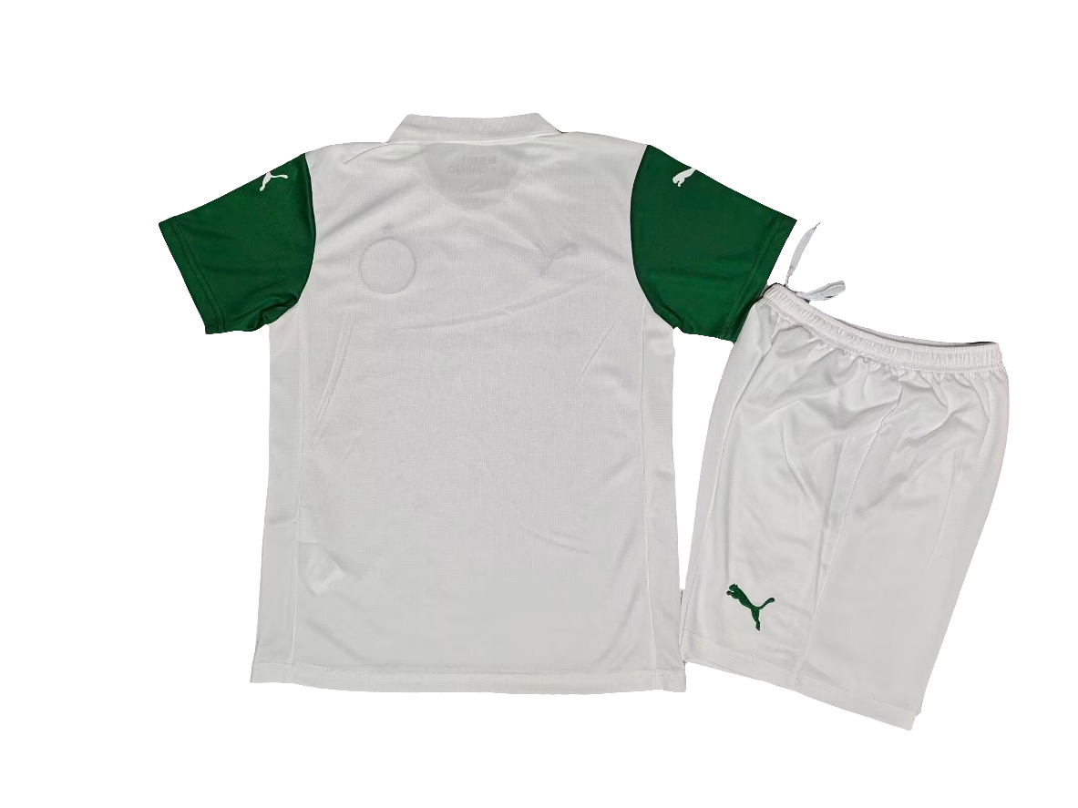 Kit Infantil Palmeiras Puma ll 25/26 - Torcedor - Branco+Verde
