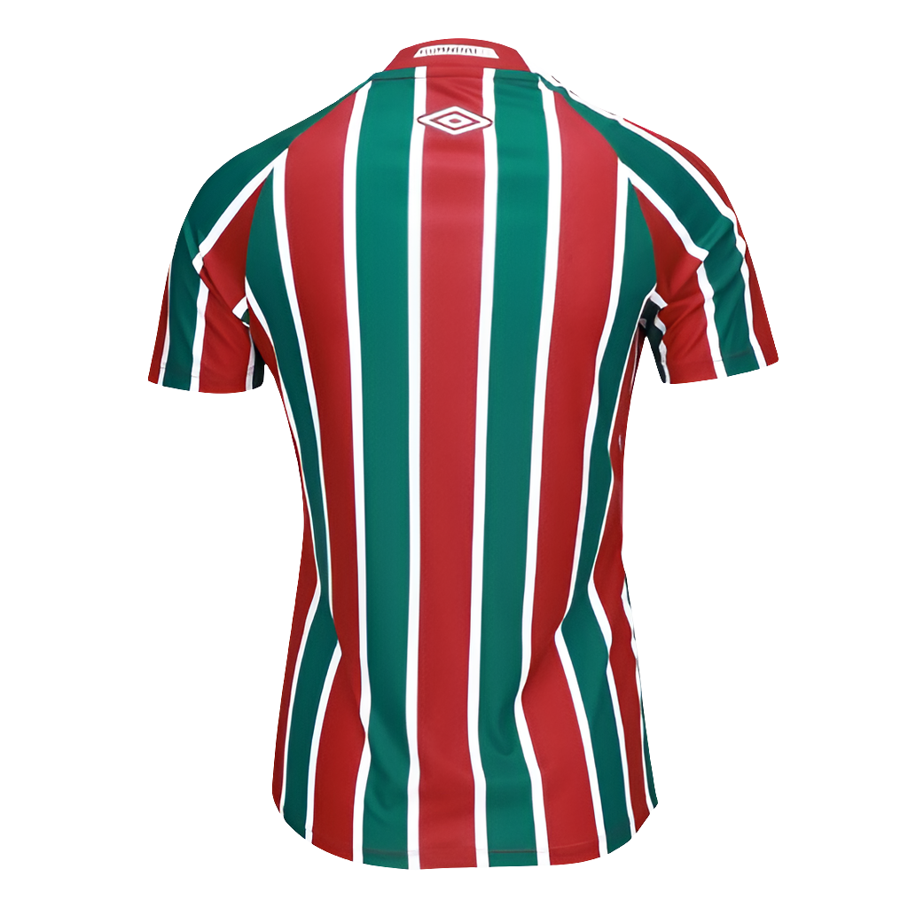 Camisa Fluminense I 25/26 Torcedor Umbro Feminina - Verde+Vermelho