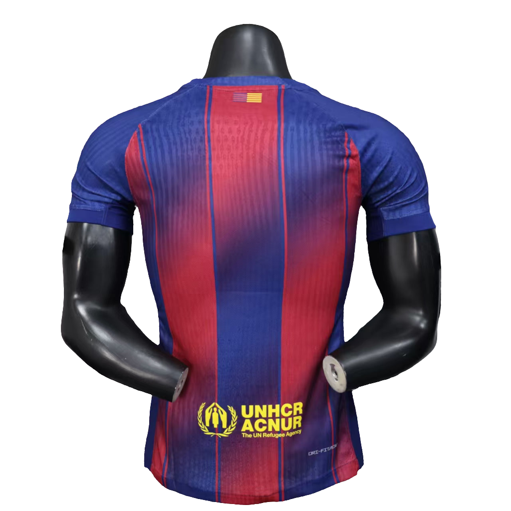 Camisa Nike Barcelona I 25/26 s/n° Jogador Masculina - Azul e Grená