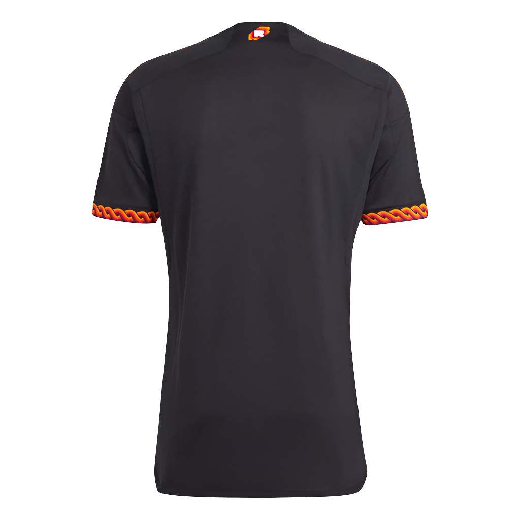 Camisa Roma Third 23/24 s/n° Torcedor Adidas Masculina - Preto
