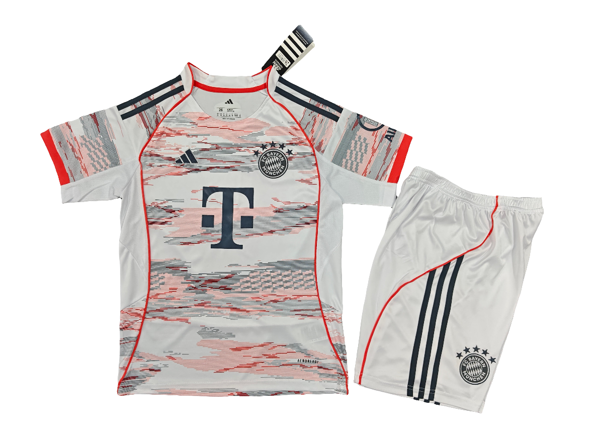 Kit Infantil Bayern de Munique 2025/26 Adidas - Torcedor