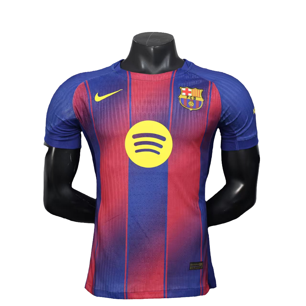 Camisa Nike Barcelona I 25/26 s/n° Jogador Masculina - Azul e Grená