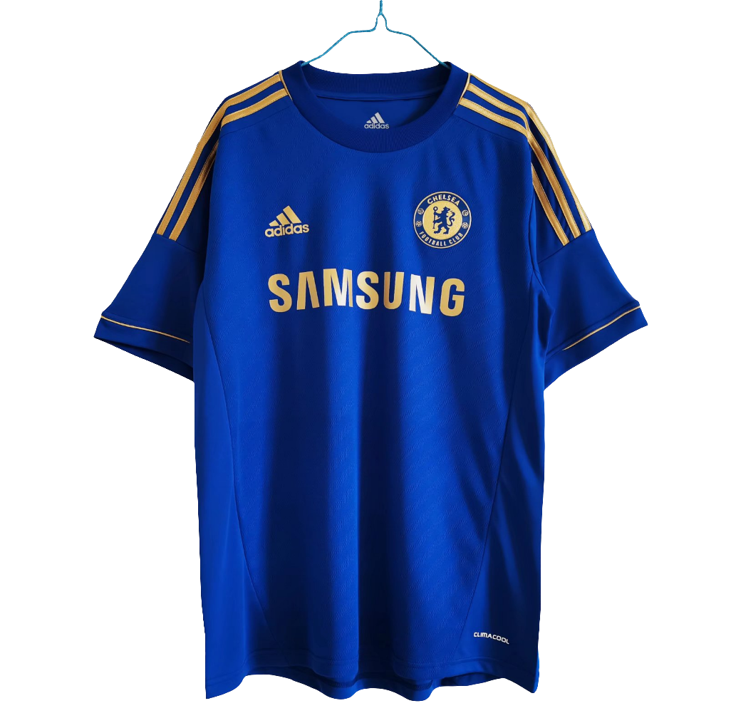 Camisa Chelsea 2012/13 Adidas - Versão Retrô Masculina - Azul