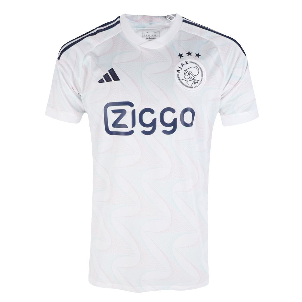 Camisa Ajax Away 23/24 s/n° Torcedor Adidas Masculina - Branco