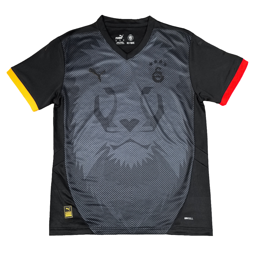 Camisa Galatasaray home 2024/25 Puma - Torcedor Masculino - Preta