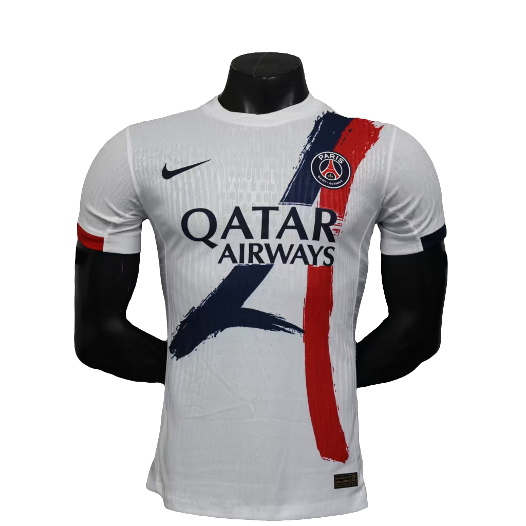 Camisa Nike Paris Saint-Germain II 2024/25 Jogador Masculina - Branco