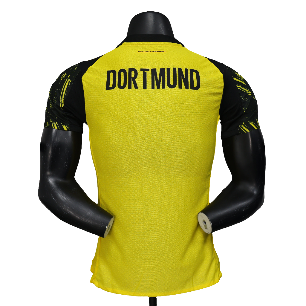 Camisa Borussia Dortmund Home 25/26 - Versão Jogador - Amarela + Preto