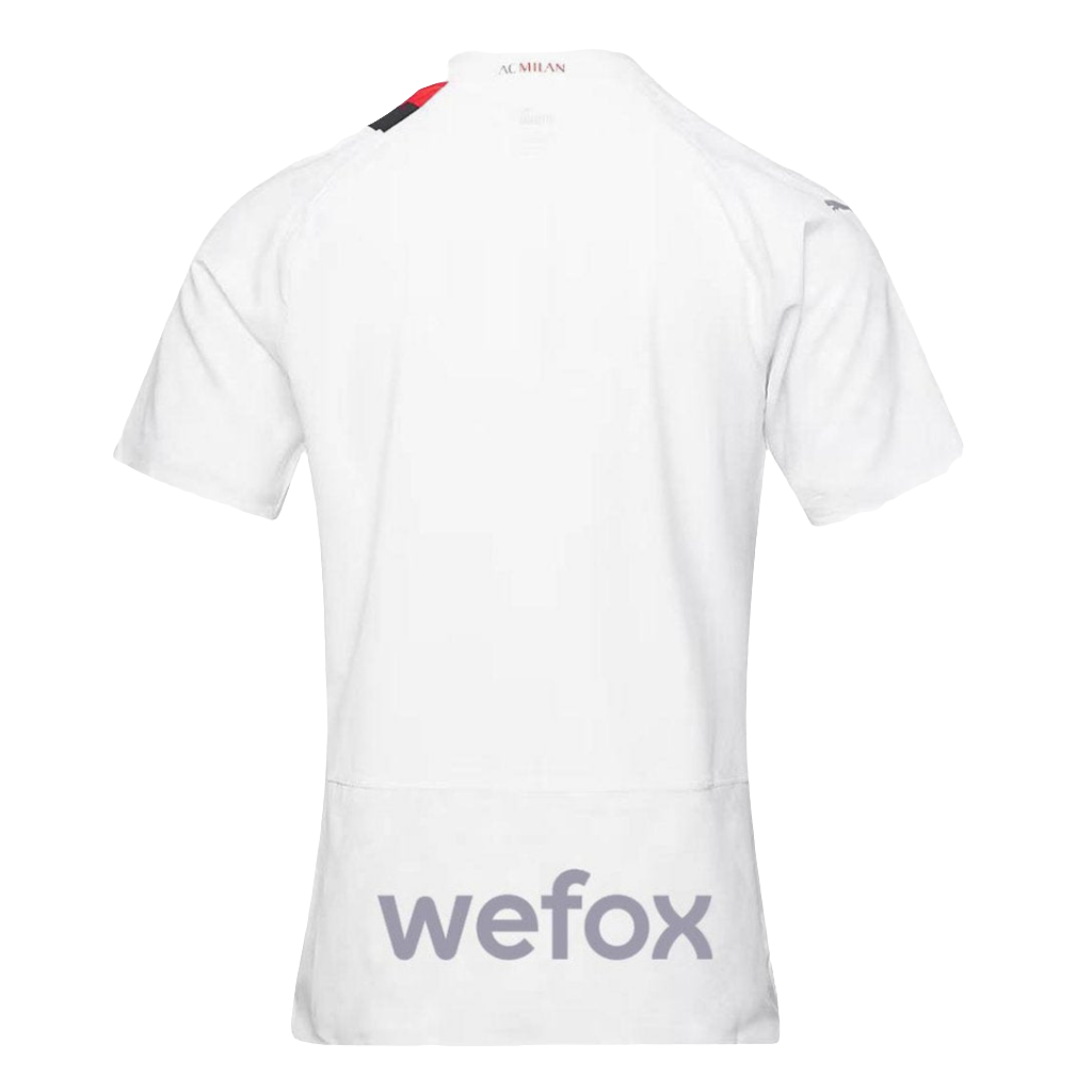Camisa Milan Away 23/24 s/n° Torcedor Puma Masculina - Branco+Cinza