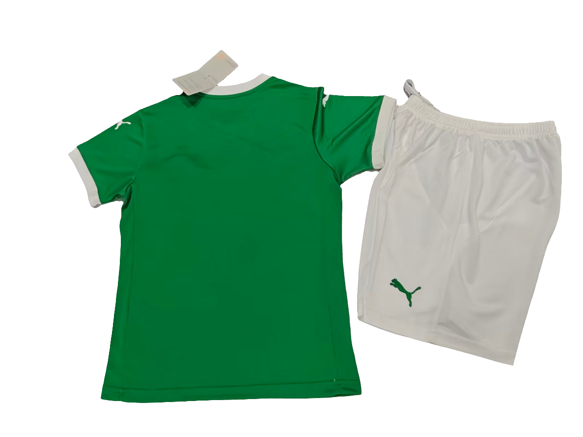 Kit Infantil Palmeiras Puma I 25/26 Torcedor - Verde+ Branco