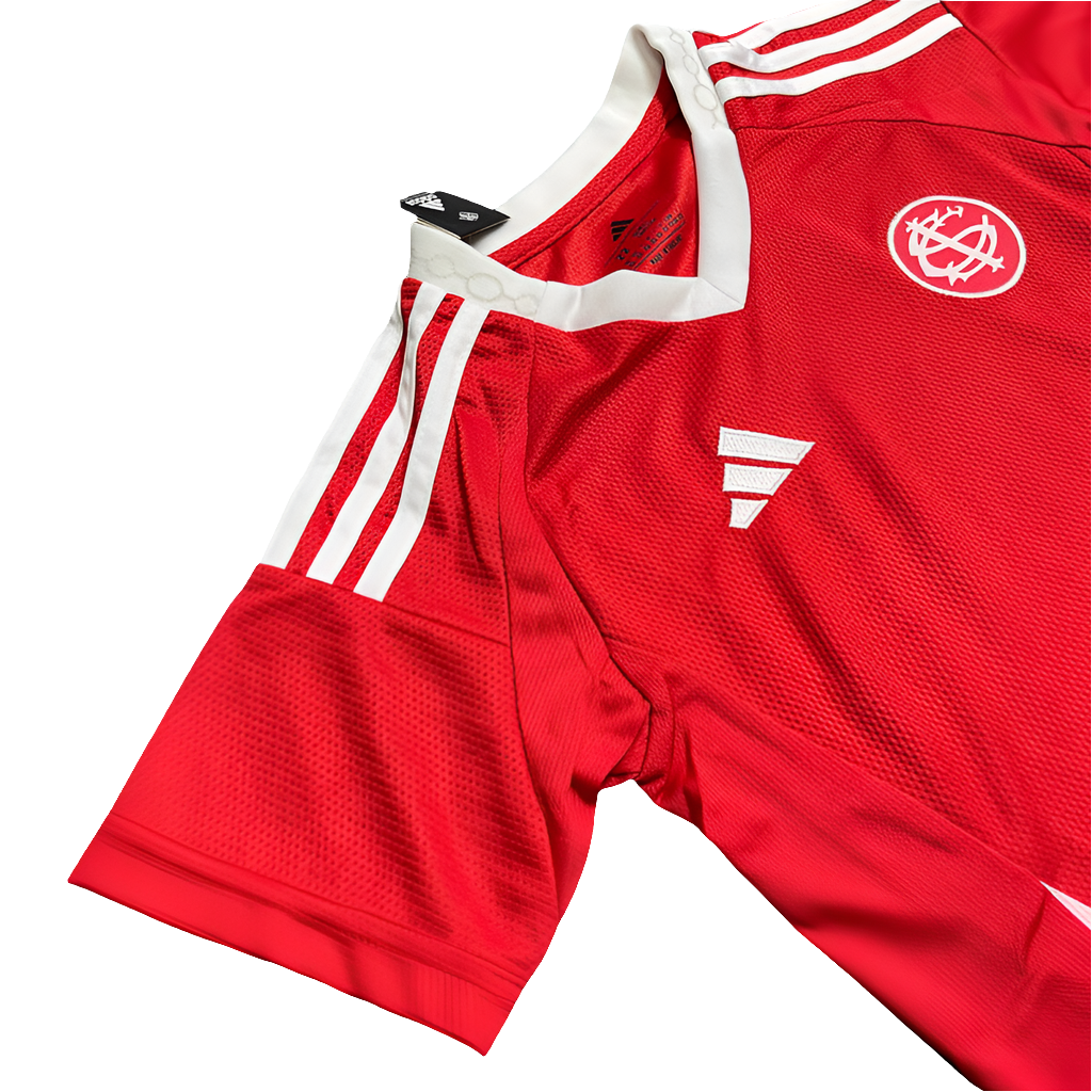 Kit Internacional Infantil 25/26 Adidas - Vermelho+Branco
