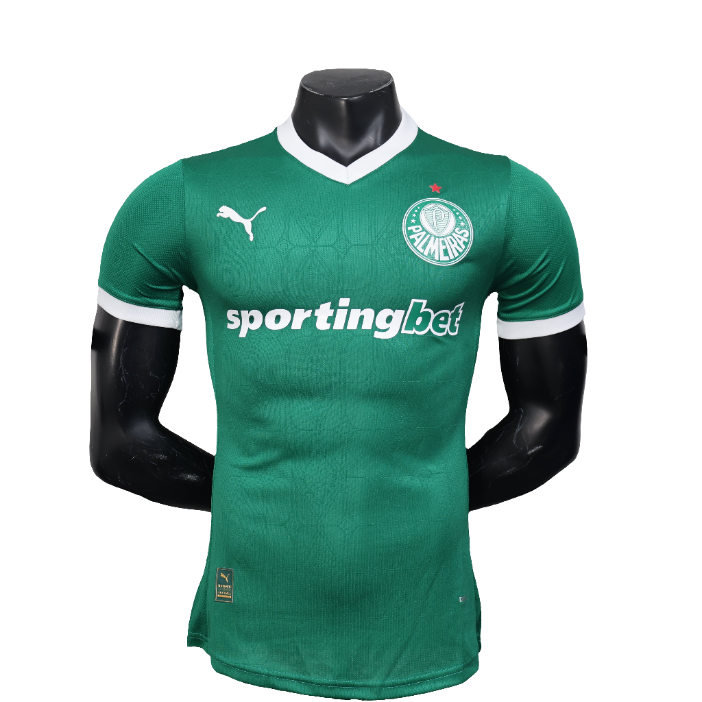 Camisa Palmeiras Home 2025/26 - Versão Jogador - Masculina - Verde