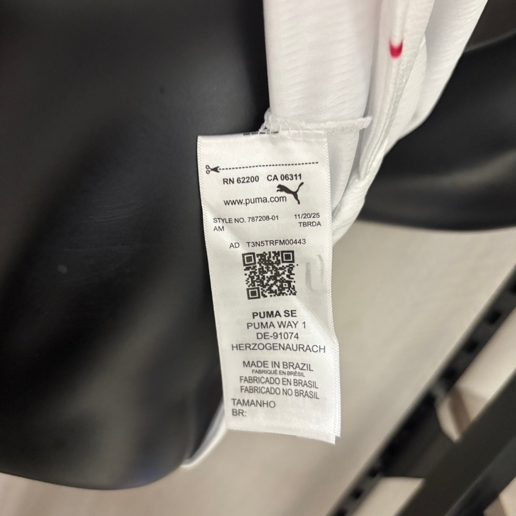 Camisa Palmeiras II 26/27 s/n Jogador Puma Masculina - Branco