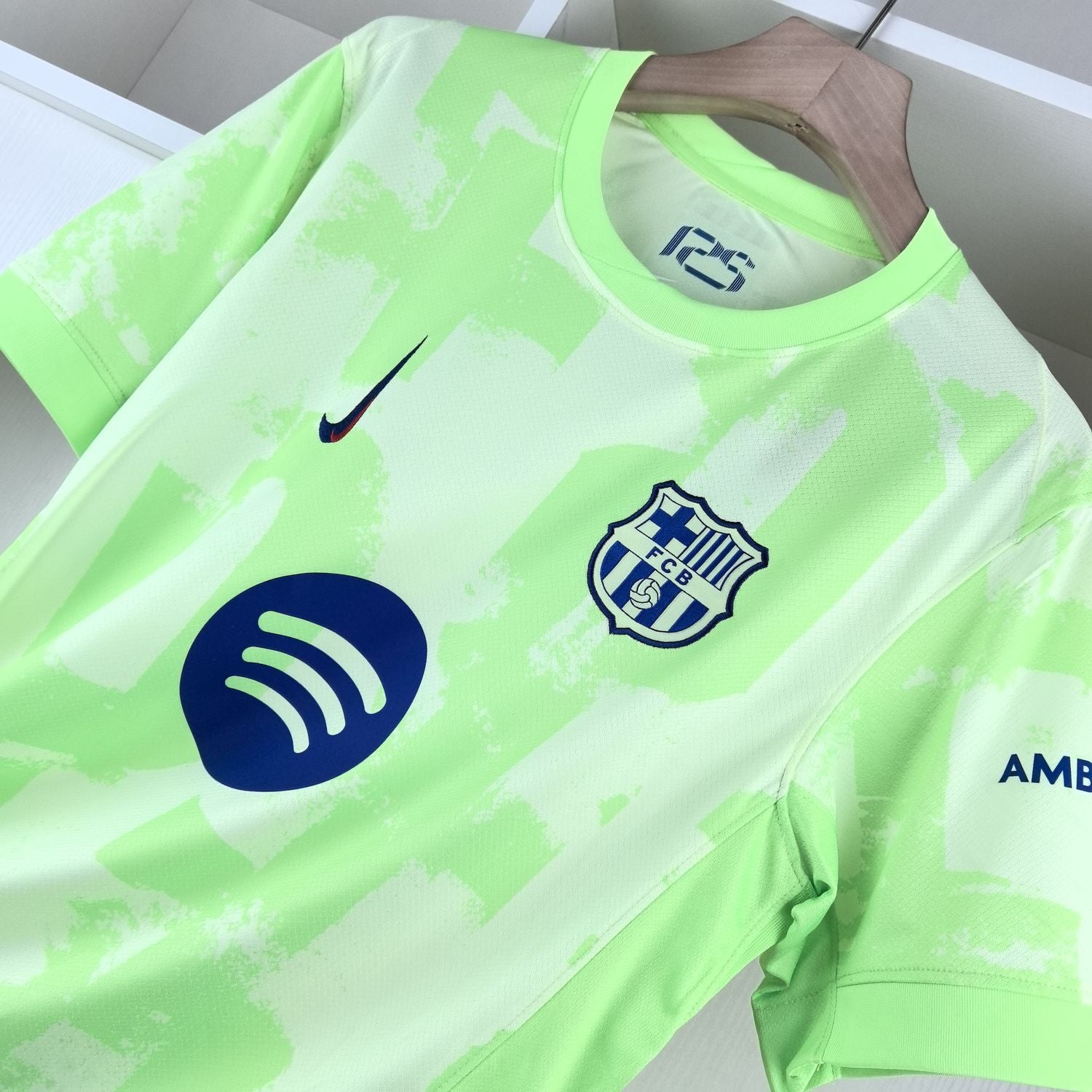 Camisa Nike Barcelona IlI 2024/25 Torcedor Masculina - Verde