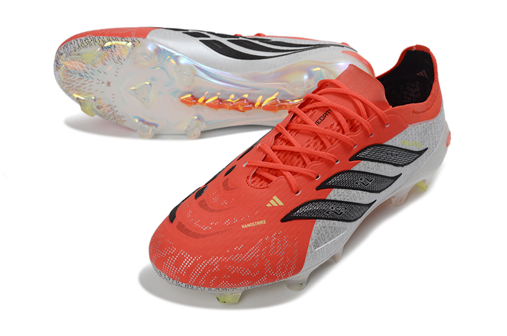 Chuteira Campo ADIDAS Predator Elite 26 FG Born For Goals Vermelho