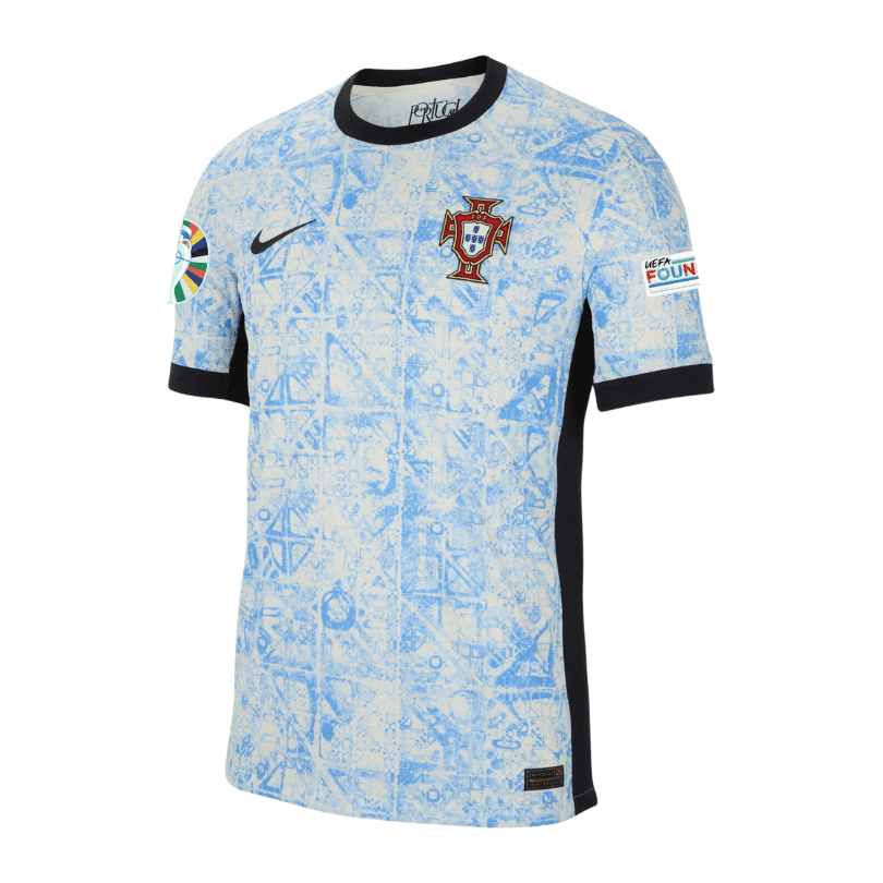 Camisa Nike Portugal II Away 2024/25 - Masculina - Branca com Azul