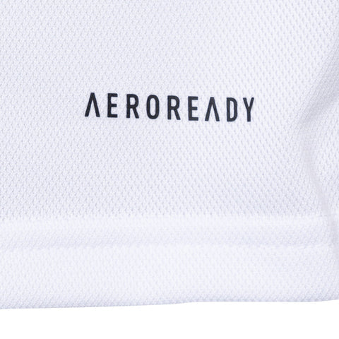 Camisa Real Madrid I Home 23/24 Manga Longa Adidas Masculina - Branco