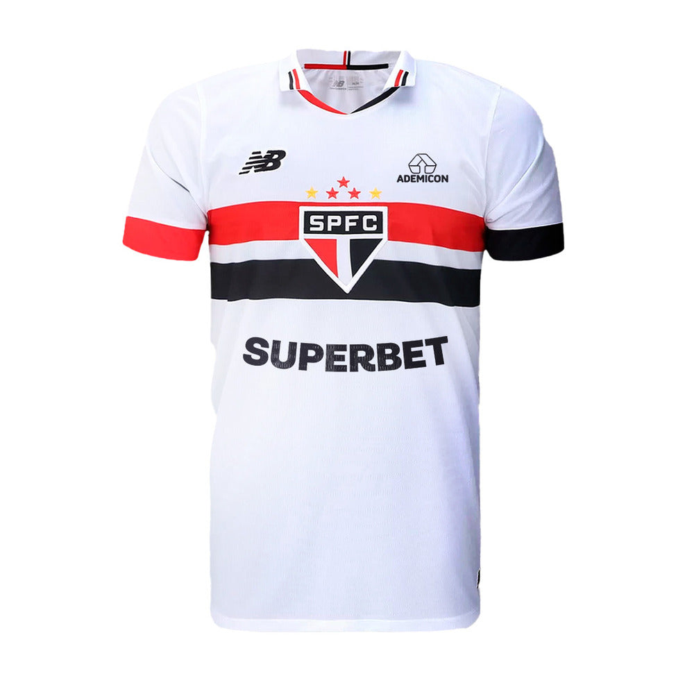 CAMISA SÃO PAULO I COM PATROCINADOR 24/25 MASCULINA