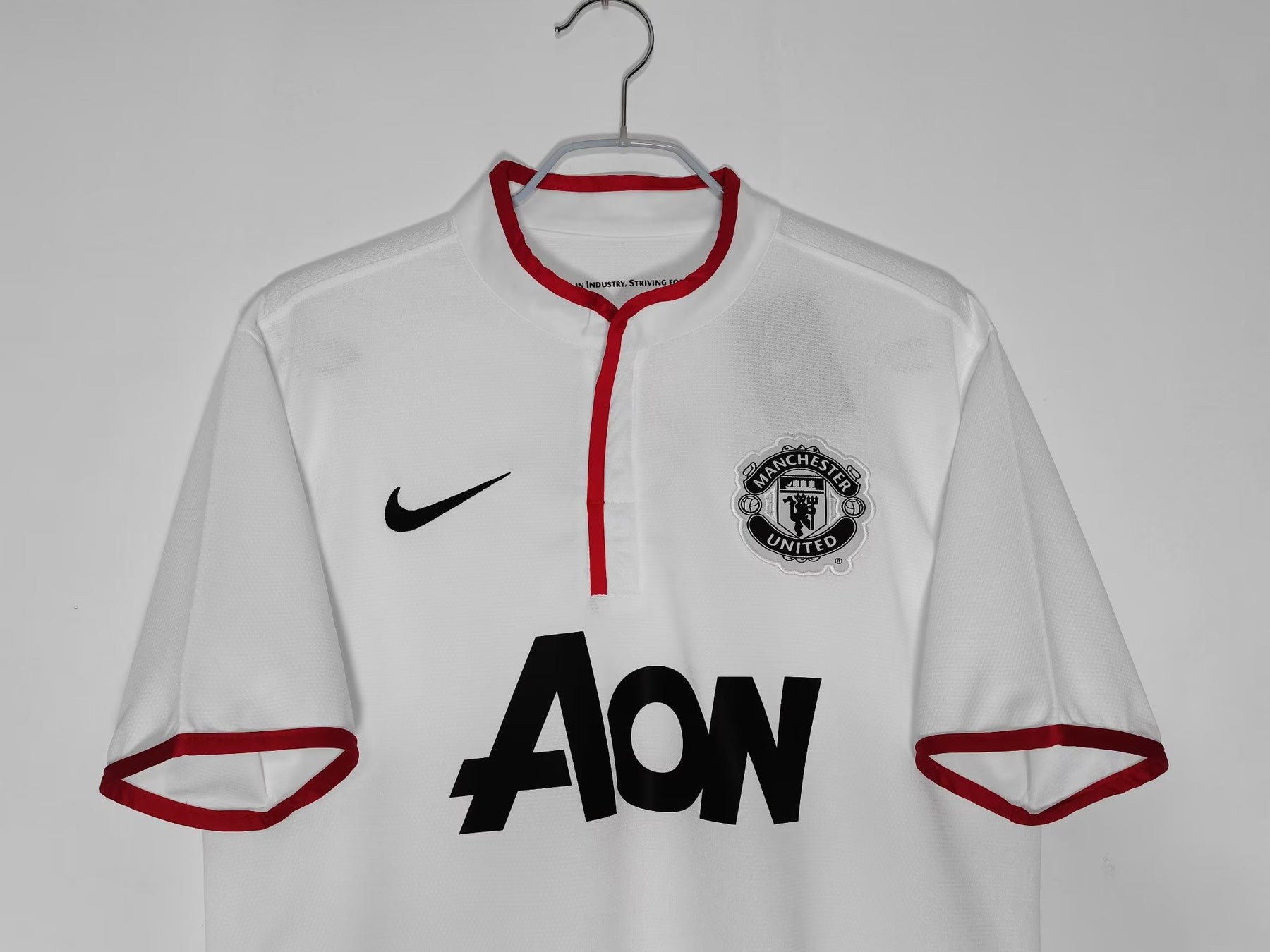 Camisa Manchester United 2012/13 Nike - Versão Retrô Masculina - Branca