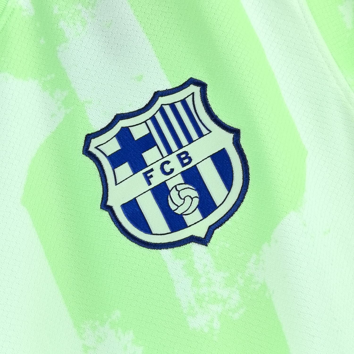 Camisa Nike Barcelona IlI 2024/25 Torcedor Masculina - Verde