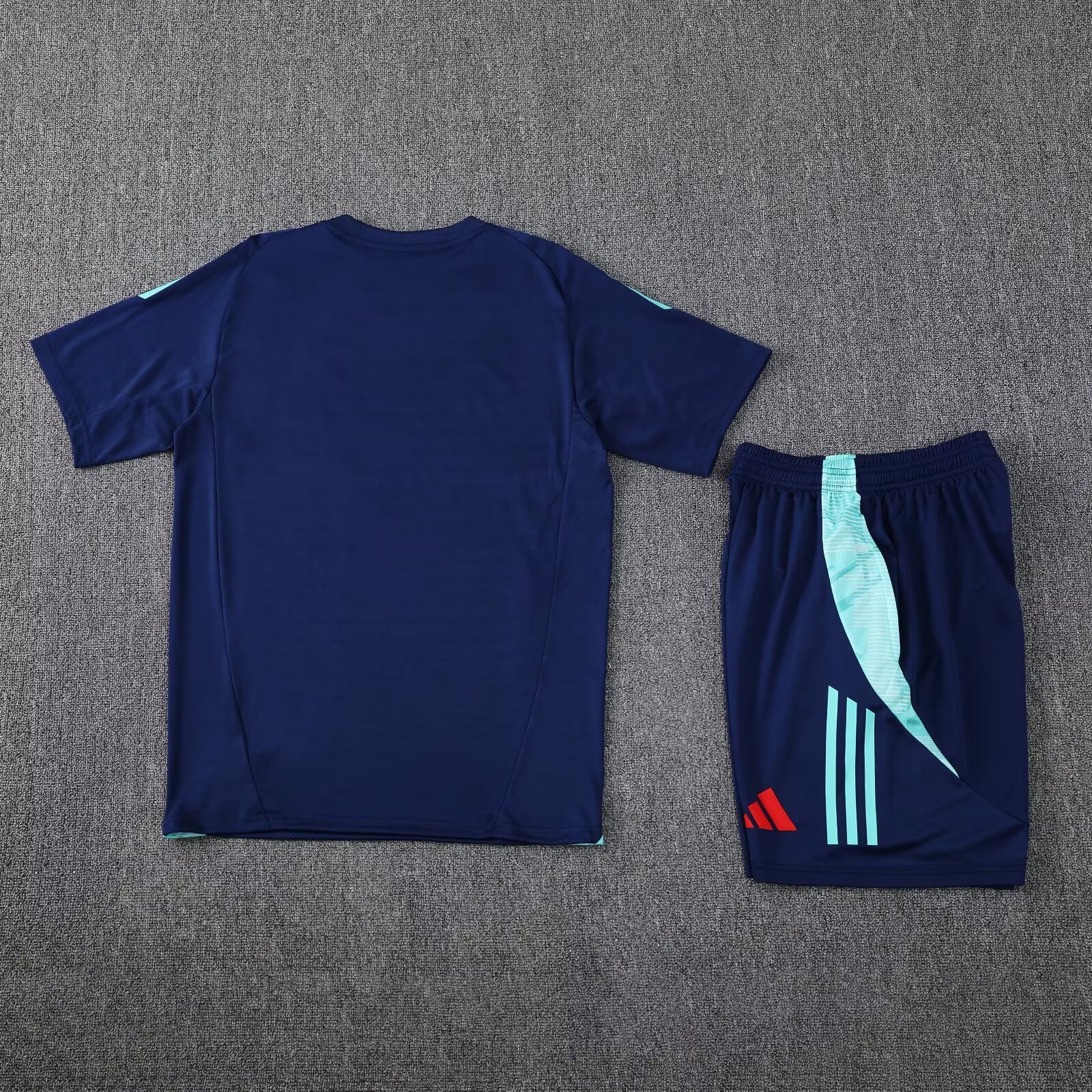 Kit treino Flamengo 25/26 Adidas s/n - Torcedor - Masculino - Azul Marinho