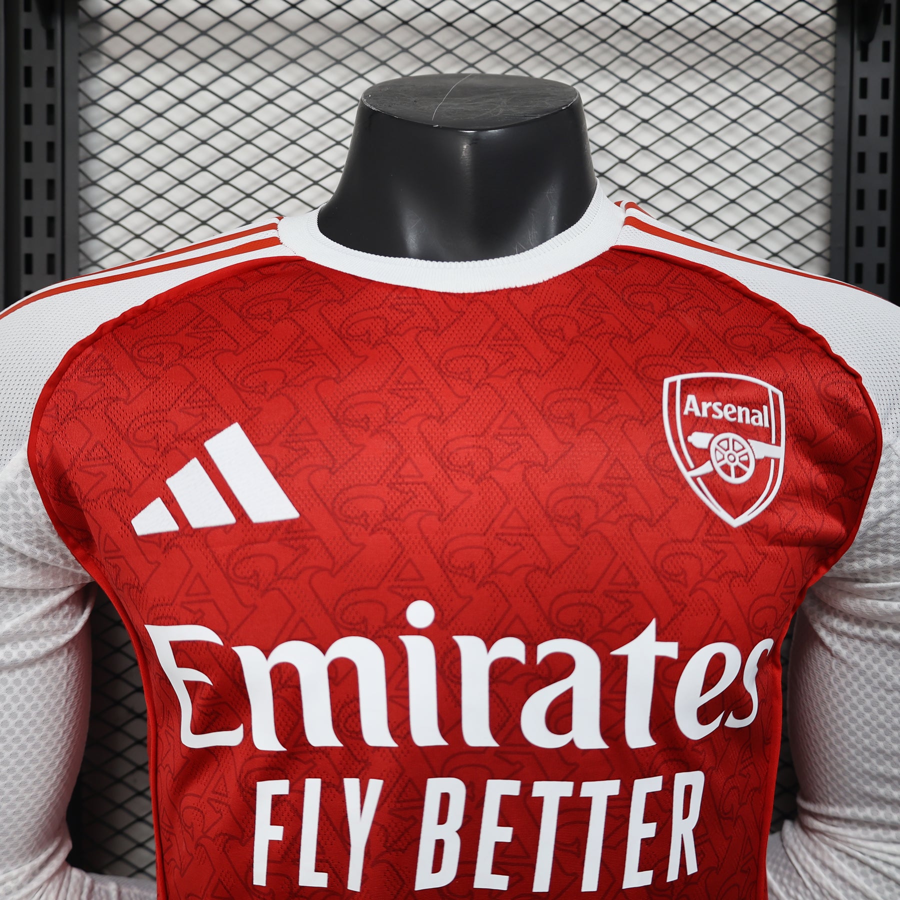 Camisa Arsenal 2025/26 Manga Longa - Versão jogador - Masculina