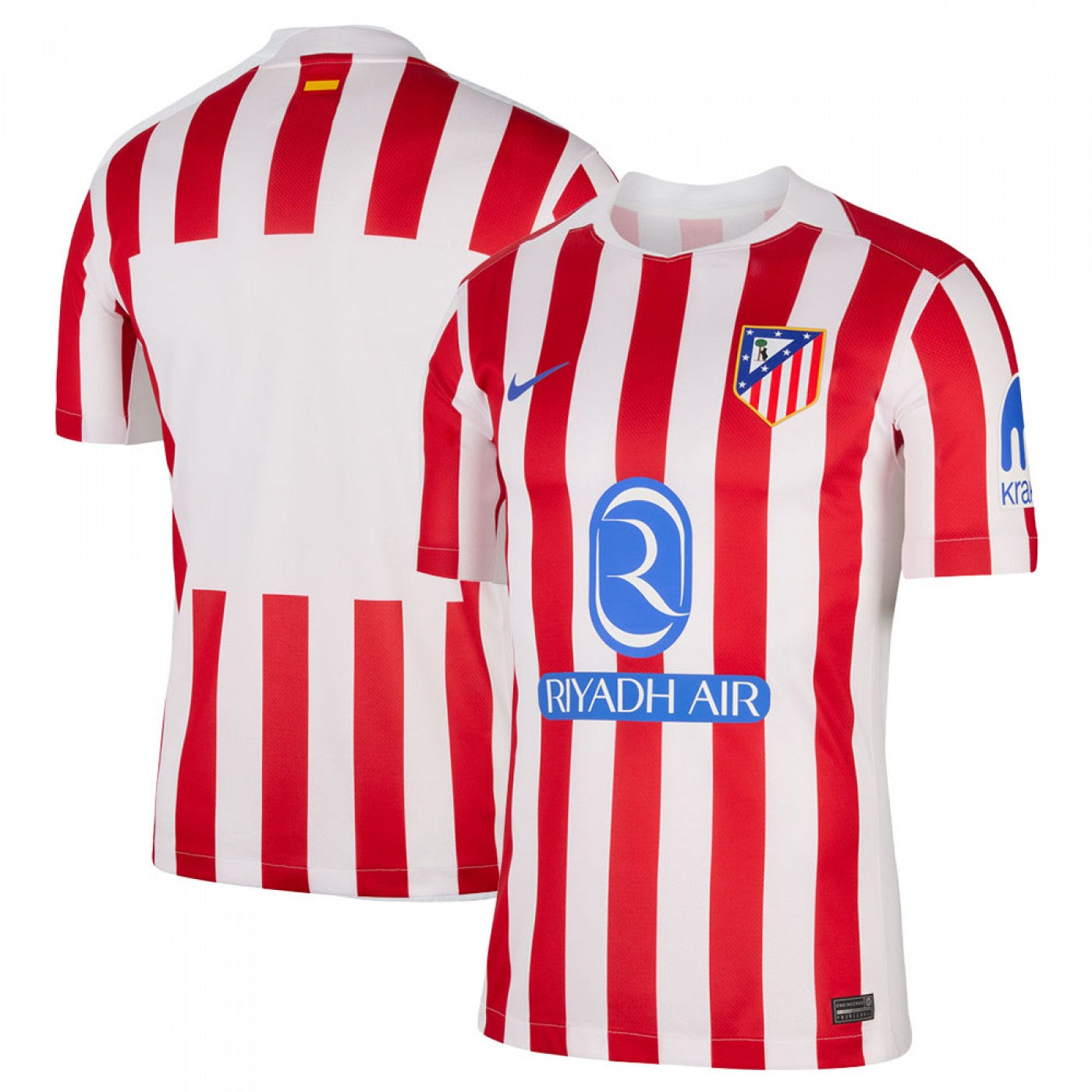 Camisa Atlético de Madrid I 2025/26 Torcedor Masculina - Branca e Vermelha