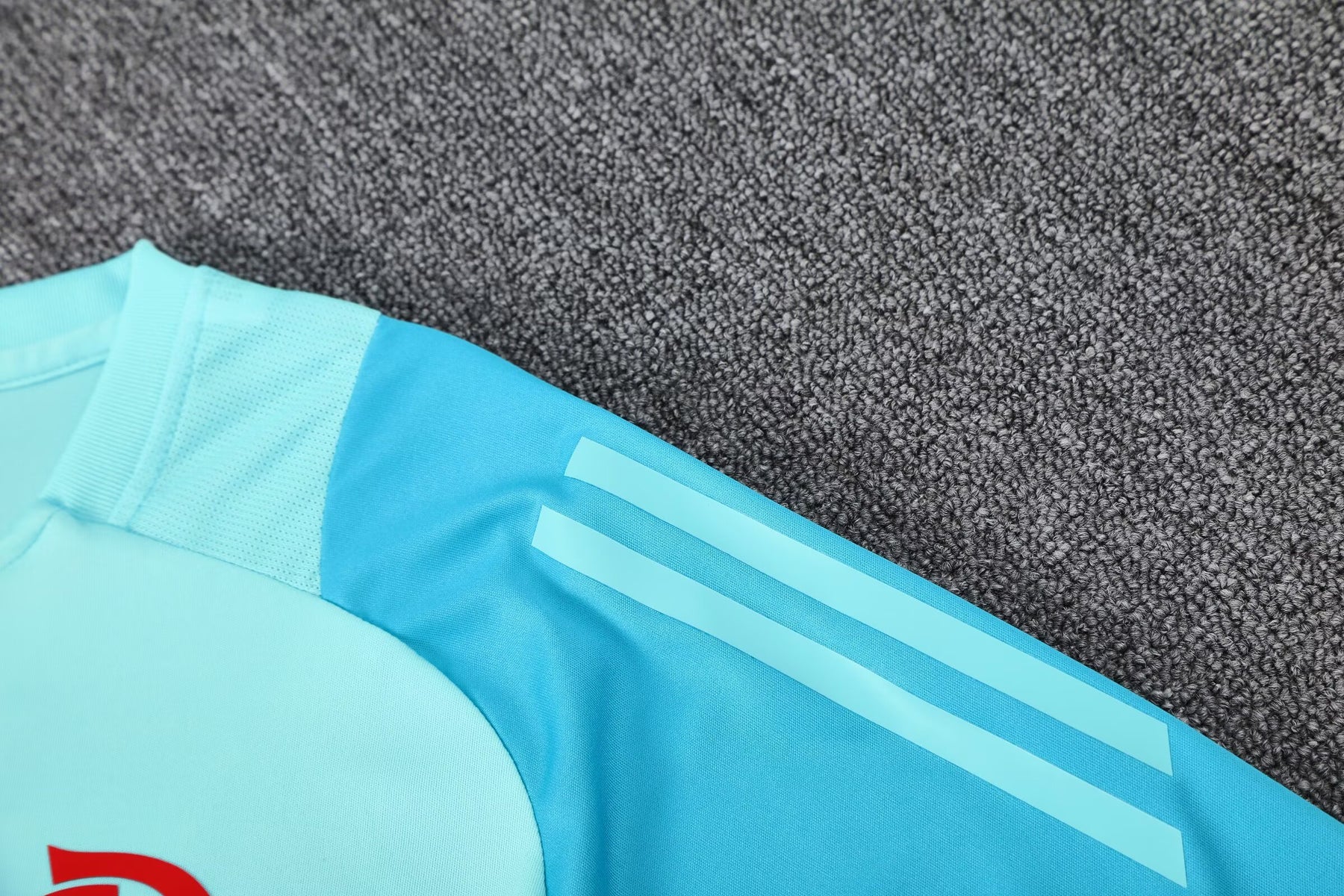 Kit Treino Flamengo 25/26 Adidas Torcedor s/n - Masculino - Azul Claro