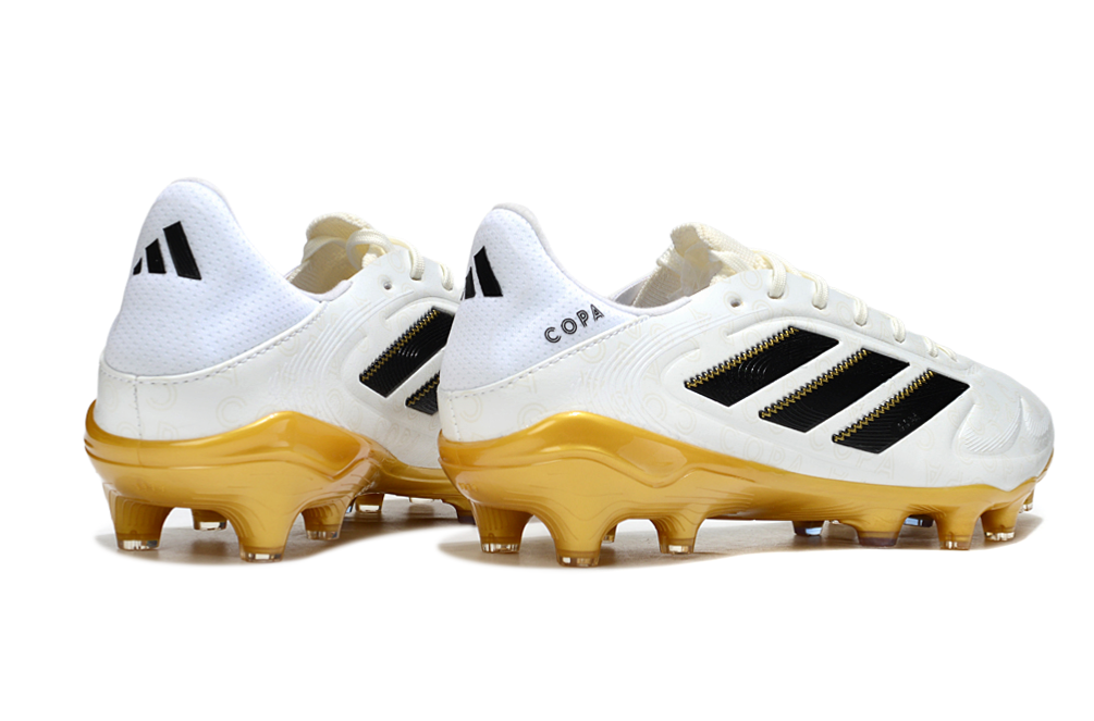 Chuteira Adidas Copa Pure 3 Elite Campo - Branco/Dourado