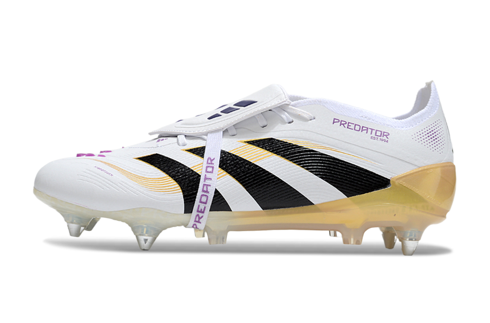 Chuteira adidas 25 Predator Elite Tongue SG - Trava Mista
